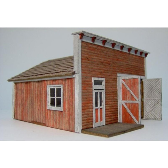 RslaserKits 2031 - Old Town Shop - HO Scale Kit