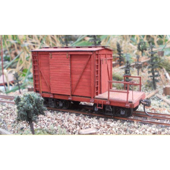 RslaserKits 2402 - 24 ft MOW/Logging Caboose - HO Scale Kit