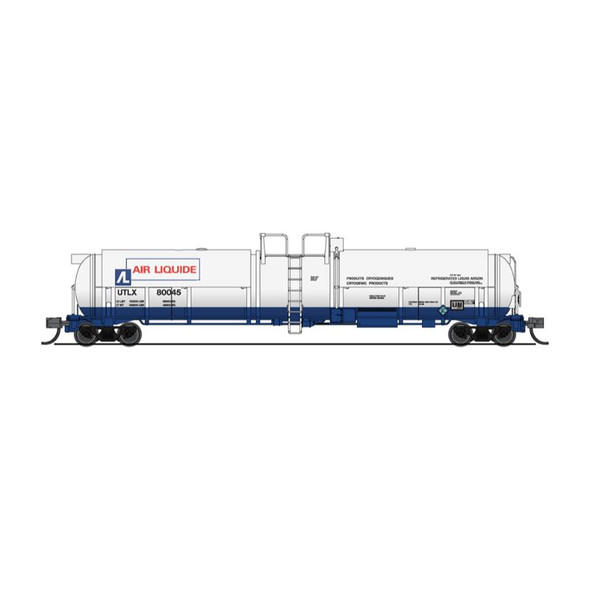 Broadway Limited 3822 - Cryogenic Tank Car - 2 Pack Air Liquide  - N Scale