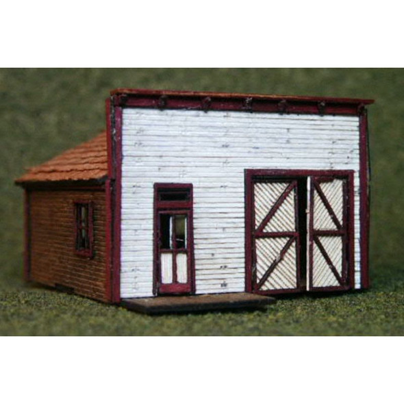 RslaserKits 3031 - Old Town Shop  - N Scale Kit
