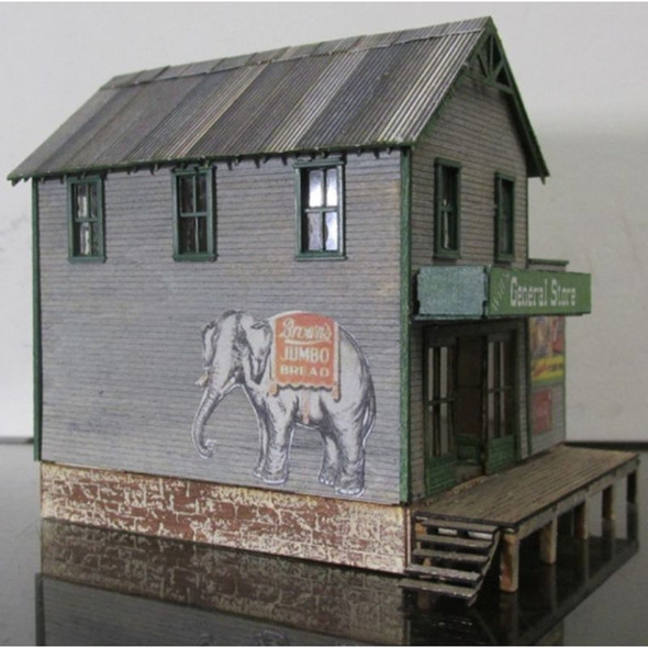 RslaserKits 3074 - The General Store - N Scale Kit