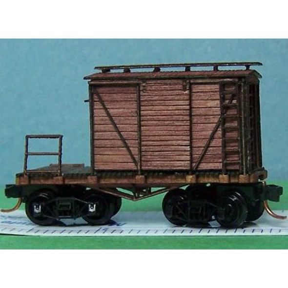 Phoenix Model Buildings 2402 - 24 ft MOW/Logging Caboose - HO