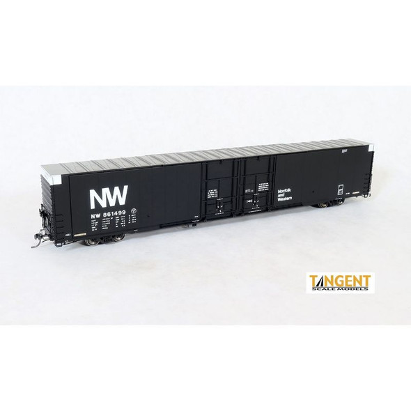 Tangent Scale Models 25042-02 - Greenville 86′ Double Plug Door Box Car Norfolk & Western (NW) 861317 - HO Scale