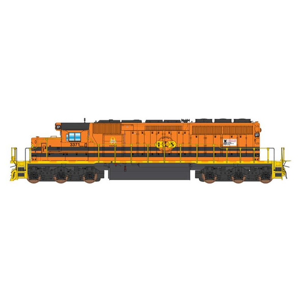 Pre-Order - InterMountain 69374(S)-01 - EMD SD40-2 w/ DCC & Sound Indiana Southern Railroad (ISRR) (GWRR) 3370 - N Scale