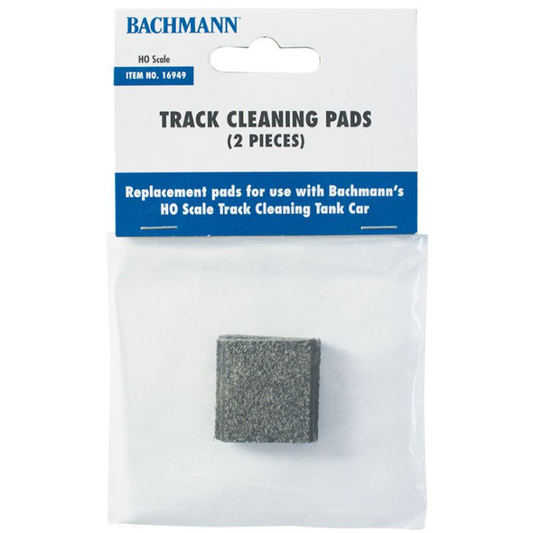 Bachmann 16949 - Track Cleaning Pads 2-pack  - HO Scale