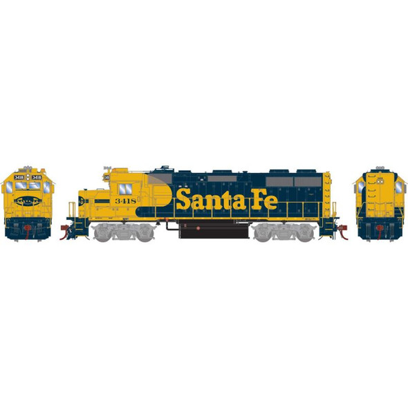 Pre-Order - Athearn Genesis 66254 - EMD GP39-2 Atchison, Topeka and Santa Fe (ATSF) 3418 - HO Scale