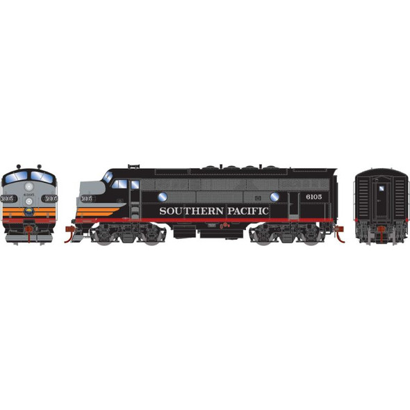 Pre-Order - Athearn Genesis 19676 - F3A w/ DCC & Sound Southern Pacific (SP) 6105 - HO Scale