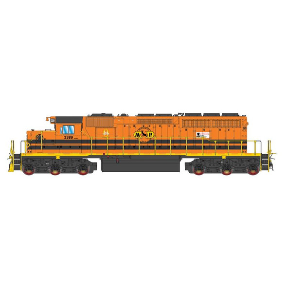 Pre-Order - InterMountain 49391(S)-1 - EMD SD40-2 w/ LokSound 5 Sound & DCC Marquette Rail, LLC (MQT) (GWRR) 3389 - HO Scale