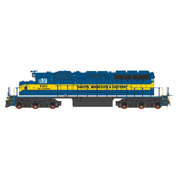 Pre-Order - InterMountain 49384(S)-1 - EMD SD40-2 w/ LokSound 5 Sound & DCC Dakota, Minnesota & Eastern (DME) 6363 City of Rochester - HO Scale