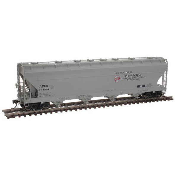 Atlas 20006905 - ACF 5250 Centerflow Covered Hopper Cosden Chemical (ACFX) 54544 - HO Scale