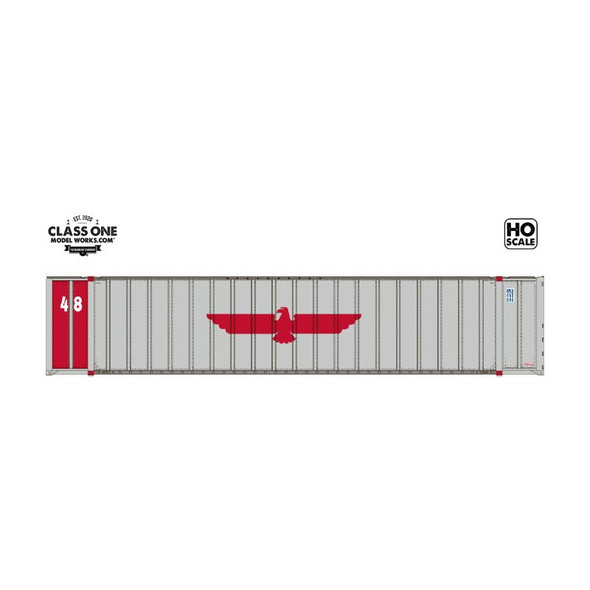 Class One Model Works CT00103 - Monon 48' Exterior-Post Containers American President Lines 488231 / 488690 - HO Scale