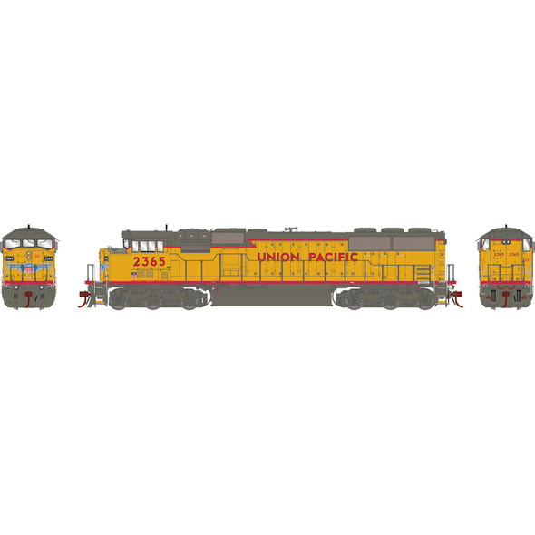 Pre-Order - Athearn Genesis 75634 - EMD SD60M "TRICLOPS" w/ Tsunami2 DCC & Sound Union Pacific (UP) 2365 - HO Scale