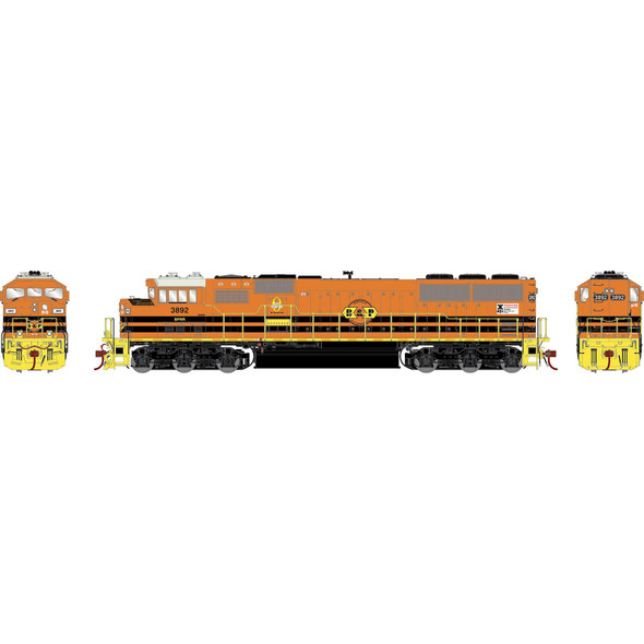 Pre-Order - Athearn Genesis 75548 - EMD SD60M "TRICLOPS" Buffalo and Pittsburgh Railroad (BPRR) (GWRR) 3892 - HO Scale