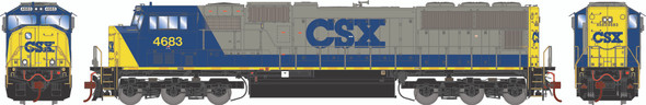 Pre-Order - Athearn Genesis 71215 - EMD SD70M w/ Tsunami2 DCC & Sound CSX (CSXT) 4683 - HO Scale