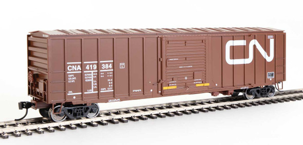 Walthers Mainline 910-1854 - 50' ACF Exterior Post Boxcar Canadian National (CNA) 419384  - HO Scale