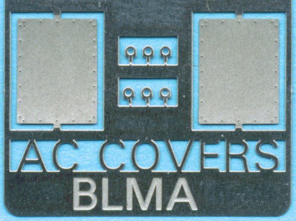 BLMA #91 - Removed Air Conditioner Cover Patch (2) - N Scale