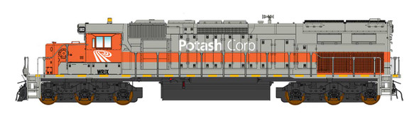 Pre-Order - InterMountain 69433(S)-02 - EMD SD40T-2 w/ LokSound 5 Sound & DCC Potash Corp (WRIX) 35022 - N Scale