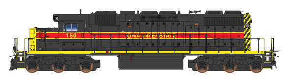 Pre-Order - InterMountain 693310(S)-02 - EMD SD38-2 w/ LokSound 5 Sound & DCC Iowa Interstate Railroad (IAIS) (RDC) 153 - N Scale