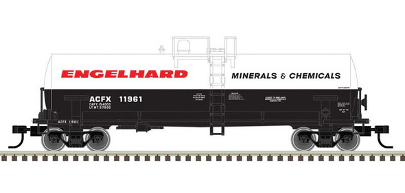 Atlas 50006156 - ACF 14,000-Gallon Kaolin Tank Car Engelhard (ACFX) 11959  - N Scale