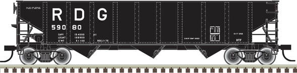 Atlas 20006927 - AAR 70 Ton 3-Bay Open Hopper Reading (RDG) 59077 - HO Scale