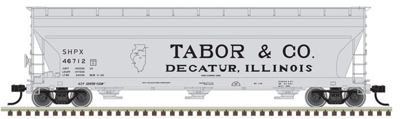 Atlas 20006939 - ACF® 4650 Centerflow Hopper Tabord & Co. (SHPX) 46693 - HO Scale