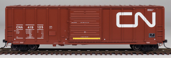 InterMountain 47503-26 - PS 5277 Cu. Ft. Exterior Post Boxcar  Canadian National (CN) 419142 - HO Scale