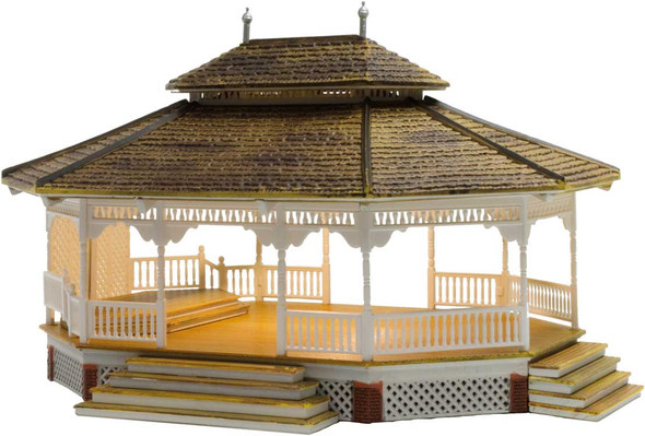 Woodland Scenics BR5035 - Grand Gazebo - Built & Ready Landmark Structure - HO Scale