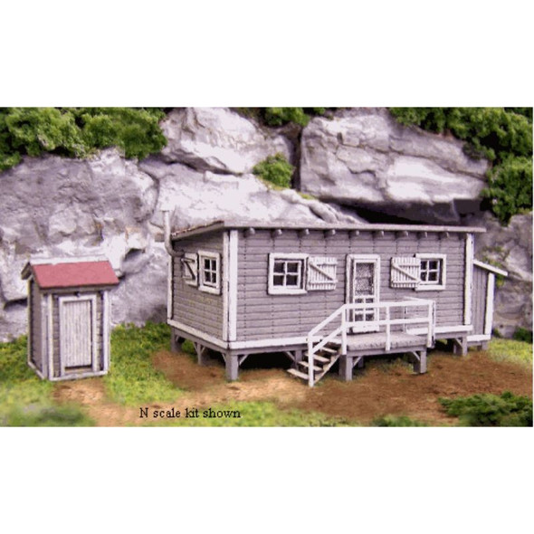 Blair Line 1000 - Joes Cabin   - N Scale Kit