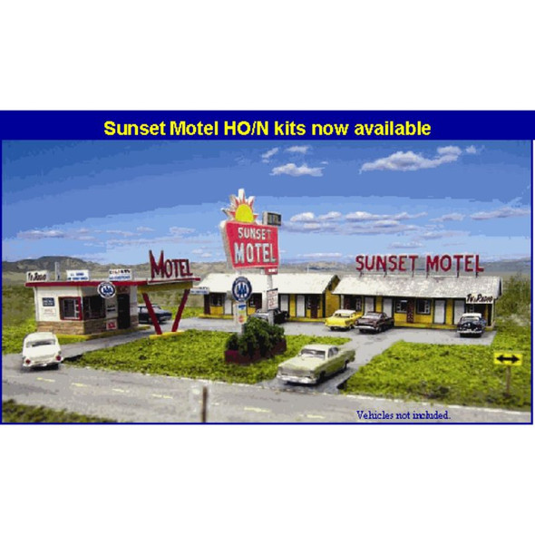Blair Line 1001 - Sunset Motel   - N Scale Kit