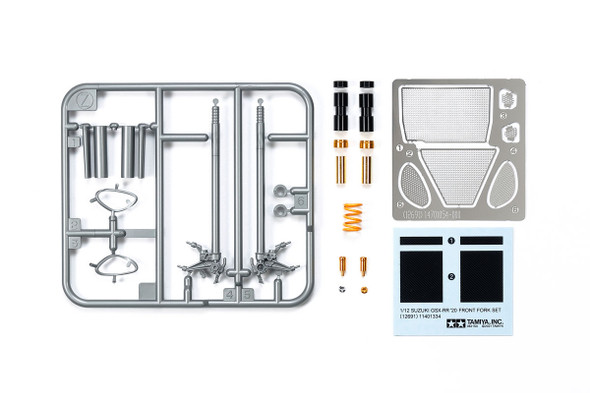 Tamiya 12691 - Suzuki GSX-RR '20 Front Fork Set  - 1:12 Scale Kit