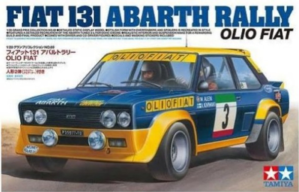 Tamiya 20069 - 131 Abarth Rally Olio Fiat  - 1:20 Scale Kit