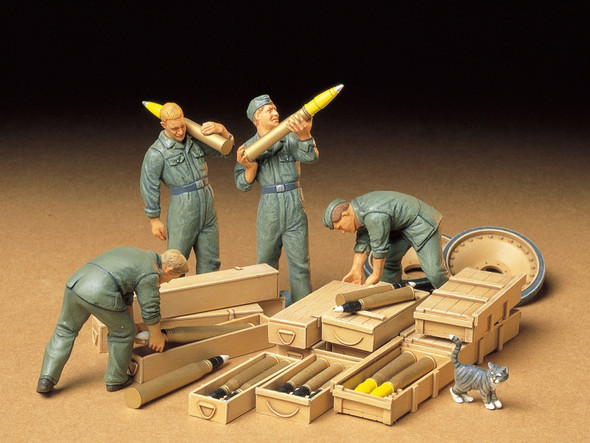 Tamiya 35188 - German Tank Ammo-Loading Crew Germany  - 1:35 Scale Kit