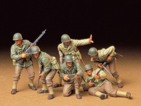 Tamiya 35192 - U.S. Army Assault Infantry Set United States  - 1:35 Scale Kit