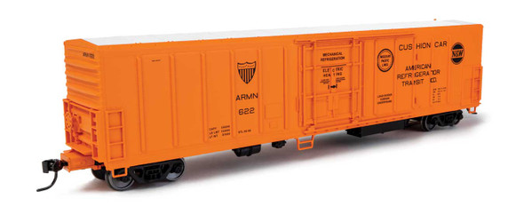 Walthers Mainline 910-3971 - 57' Mechanical Reefer American Refrigerator Transit (ARMN) 622 - HO Scale