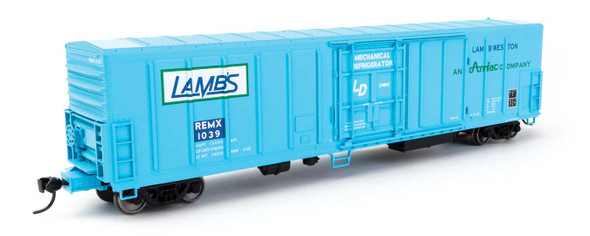 Walthers Mainline 910-3987 - 57' Mechanical Reefer Lamb Weston (REMX) 1039 - HO Scale