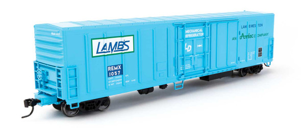 Walthers Mainline 910-3988 - 57' Mechanical Reefer Lamb Weston (REMX) 1057 - HO Scale