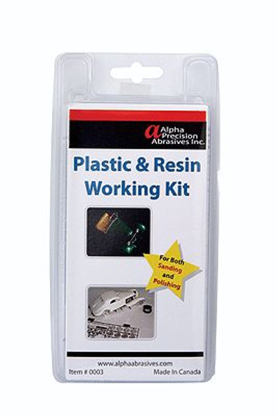 Alpha Abrasives 0003 - Detail and Finishing Kit -  Plastic & Resin