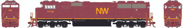 Pre-Order - Athearn Genesis 65299 - EMD SD60E w/ Tsunami2 DCC & Sound Norfolk Southern (NS) 7038 - HO Scale