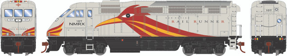 Pre-Order - Athearn RTR 64955 - EMD F59PHI w/ Econami™ DCC & Sound New Mexico Railrunner (NMRX) 107 - HO Scale