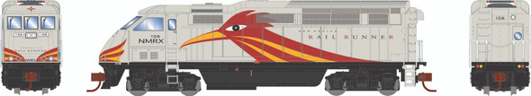 Pre-Order - Athearn 15866 - EMD F59PHI New Mexico Railrunner (NMRX) 106 - N Scale