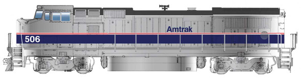 Pre-Order - Walthers Mainline 910-19563 - GE Dash 8 P32-8BWH w/ LokSound 5 Sound & DCC Amtrak (AMTK) 506  - HO Scale
