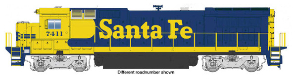 Pre-Order - Walthers Mainline 910-9568 - GE Dash 8-40B Atchison, Topeka and Santa Fe (ATSF) 7432  - HO Scale