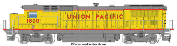 Pre-Order - Walthers Mainline 910-19574 - GE Dash 8-40B w/ LokSound 5 Sound & DCC Union Pacific (UP) 1818  - HO Scale