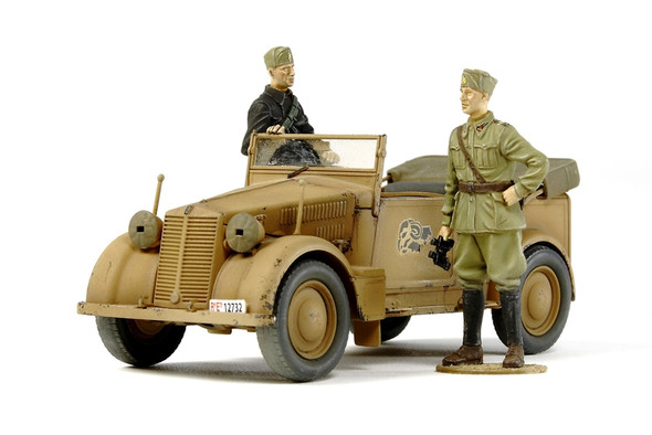 Tamiya 37014 - 508cm "Coloniale" Staff Germany  - 1:35 Scale Kit