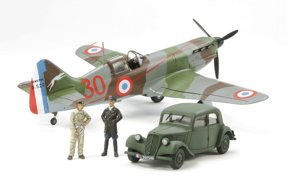 Tamiya 61109 - Dewoitine D.520 "French Aces" France  - 1:48 Scale Kit