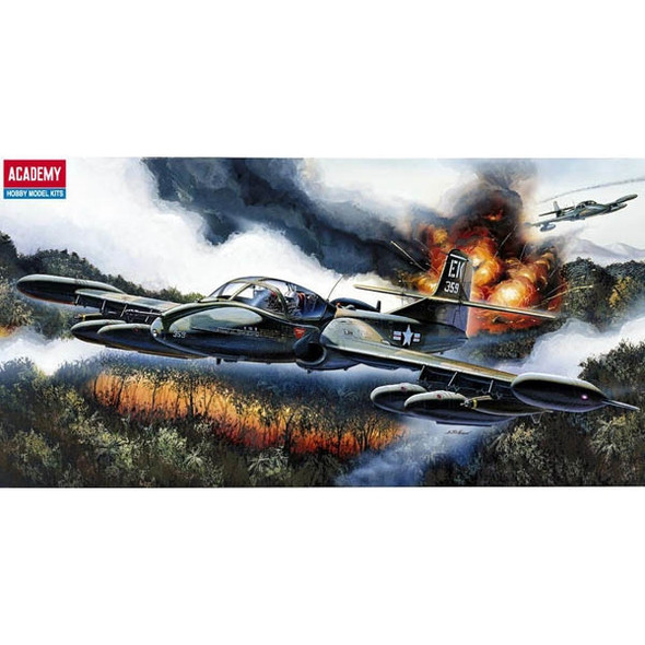 Academy 12461 - A-37B DRAGONFLY United States  - 1:72 Scale Kit