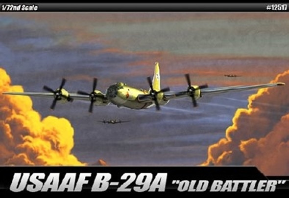 Academy 12517 - B-29A OLD BATTLER USAAF United States  - 1:72 Scale Kit