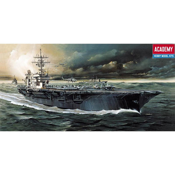 Academy 14210 - USS KITTY HAWK CV-63 United States  - 1:800 Scale Kit