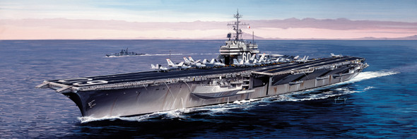 Italeri 5520 - USS Saratoga CV-60 Soviet Union  - 1:720 Scale Kit