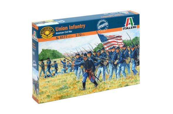 Italeri 6177 - Union Infantry (American Civil War) United States  - 1:72 Scale Kit